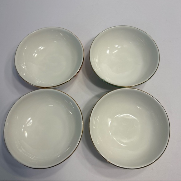 NWT Pier 1 imports Set Of 4 Ice Cream Dessert Sauce Stoneware Ceramic Bowls - Picture 6 of 7